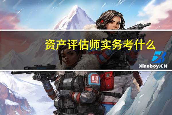 资产评估师实务考什么
