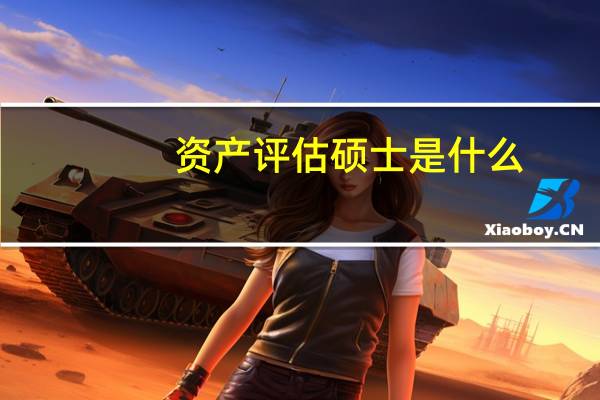 资产评估硕士是什么