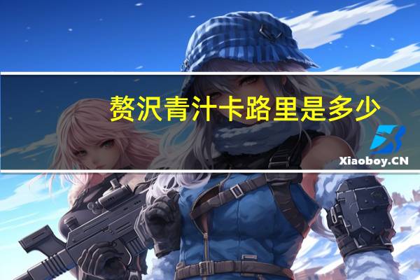 赘沢 青汁卡路里是多少