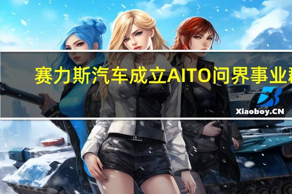 赛力斯汽车成立AITO问界事业群