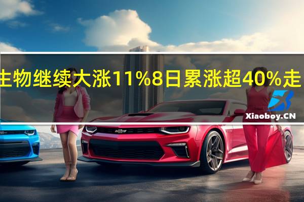 赛托生物继续大涨11%8日累涨超40%走出反转行情