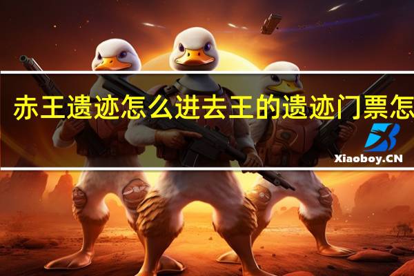 赤王遗迹怎么进去 王的遗迹门票怎么换