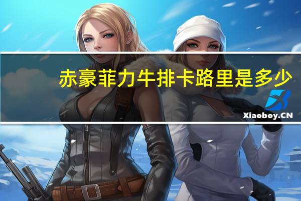 赤豪 菲力牛排卡路里是多少