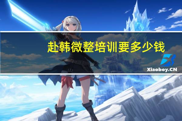 赴韩微整培训要多少钱，热玛吉一次多少钱