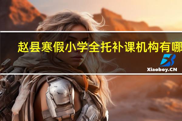 赵县寒假小学全托补课机构有哪些