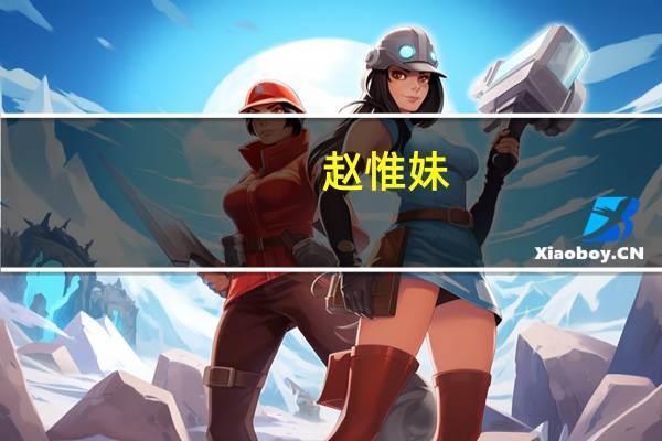 赵惟妹（赵惟依 微博）