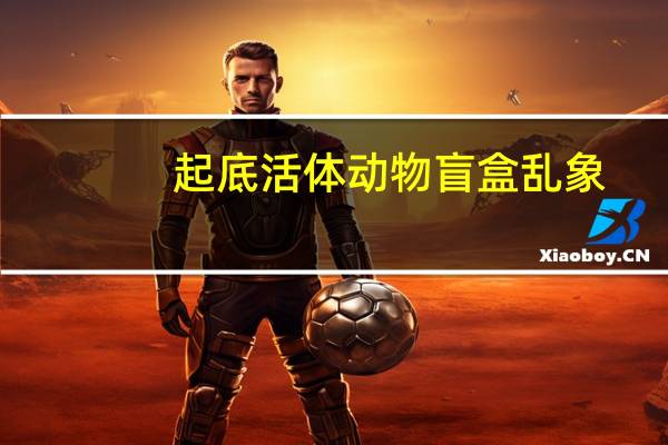 起底活体动物盲盒乱象:售出不退换 具体是啥情况