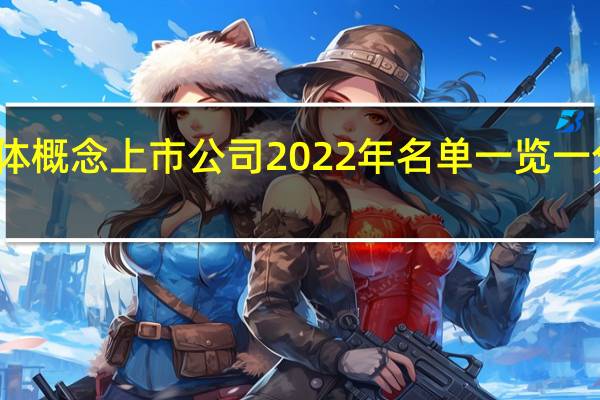 超导磁体概念上市公司2022年名单一览 一分钟带你了解