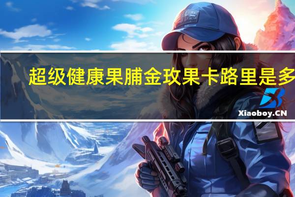 超级 健康果脯金玫果卡路里是多少