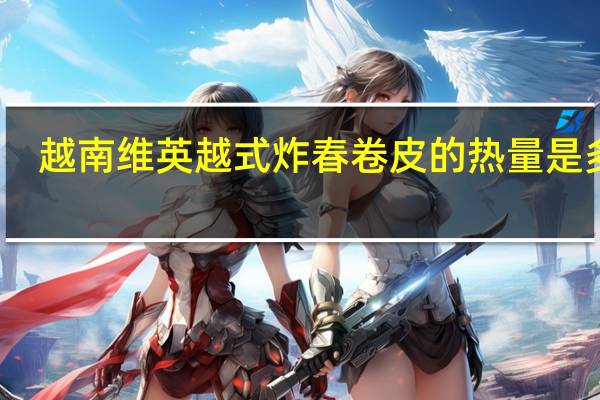 越南维英 越式炸春卷皮的热量是多少