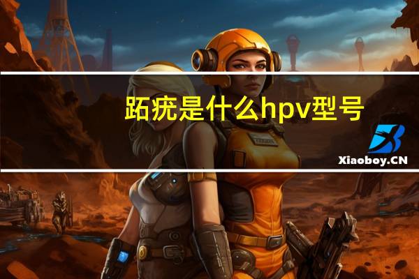 跖疣是什么hpv型号（跖疣是什么）