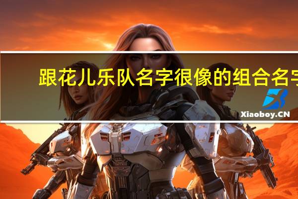 跟花儿乐队名字很像的组合名字