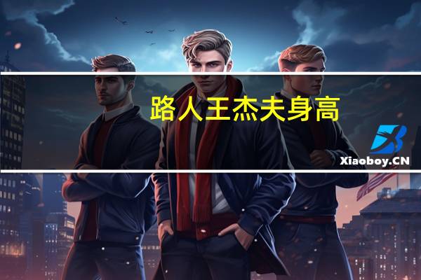 路人王杰夫身高