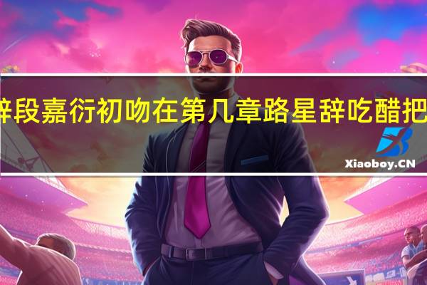路星辞段嘉衍初吻在第几章 路星辞吃醋把段嘉衍顶哭