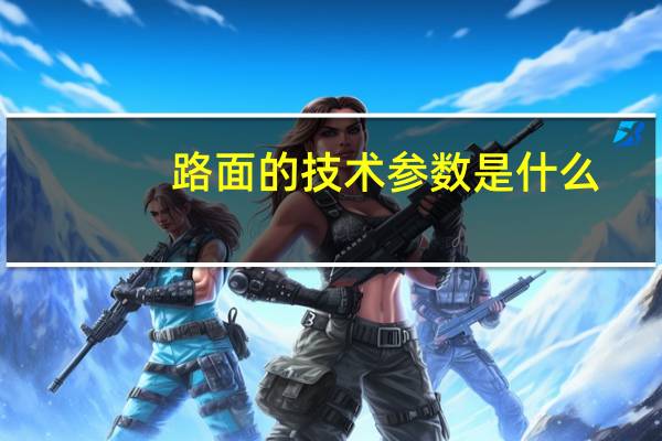 路面的技术参数是什么