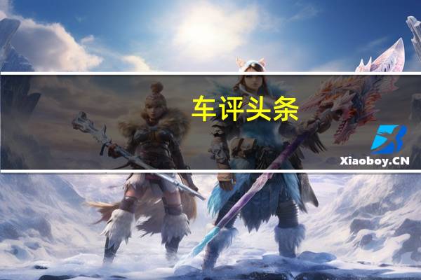 车评头条：另一个新的车牌系列  X标志的斑点