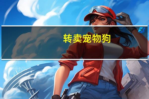 转卖宠物狗