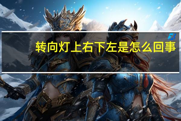 转向灯上右下左是怎么回事(转向灯上左下右)
