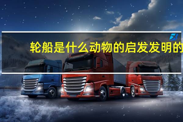 轮船是什么动物的启发发明的