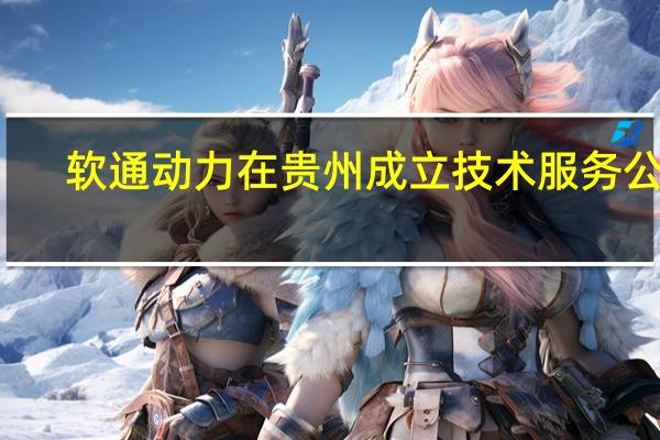 软通动力在贵州成立技术服务公司
