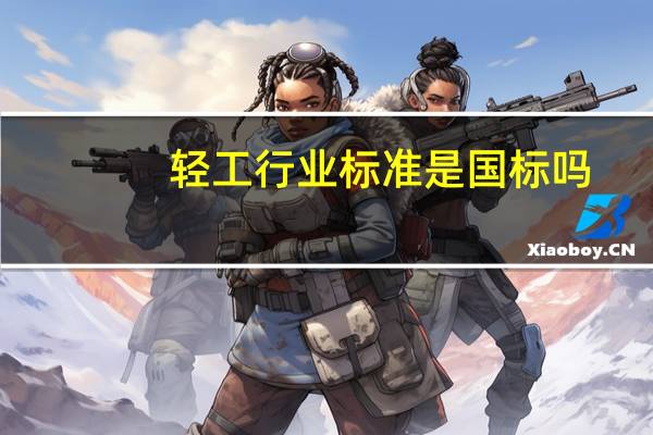 轻工行业标准是国标吗（轻工行业）