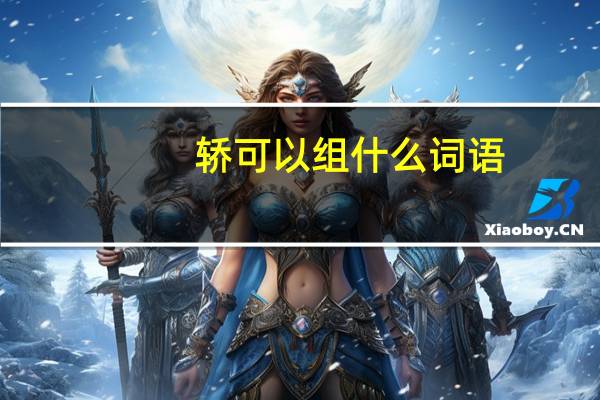 轿可以组什么词语
