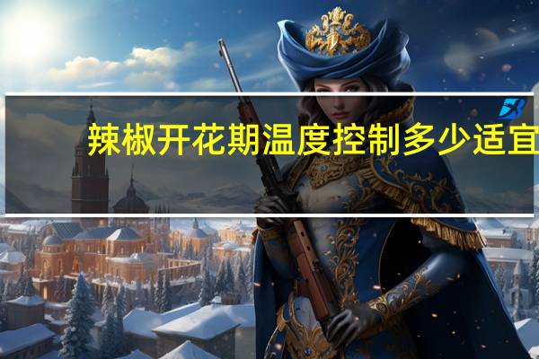辣椒开花期温度控制多少适宜