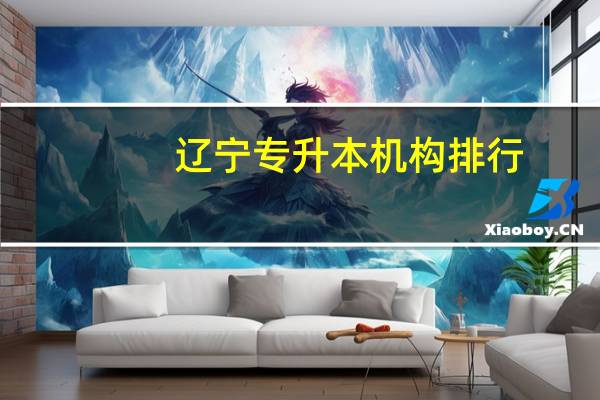 辽宁专升本机构排行