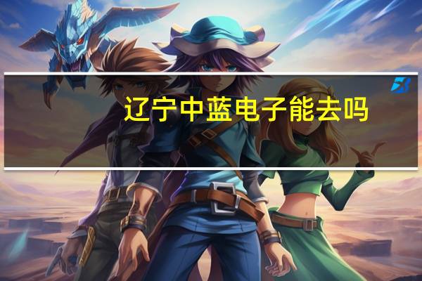 辽宁中蓝电子能去吗