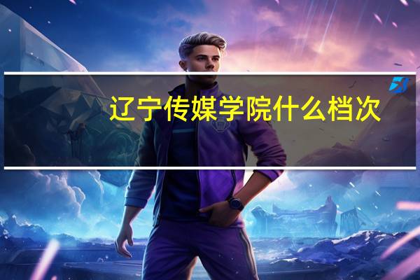 辽宁传媒学院什么档次