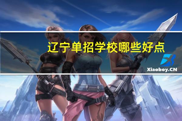 辽宁单招学校哪些好点