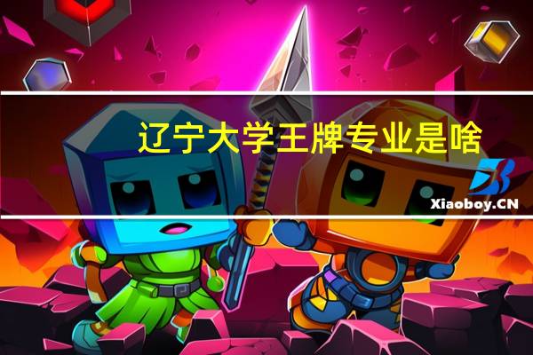 辽宁大学王牌专业是啥