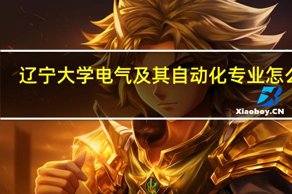 辽宁大学电气及其自动化专业怎么样