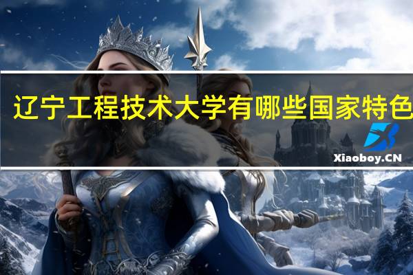 辽宁工程技术大学有哪些国家特色专业
