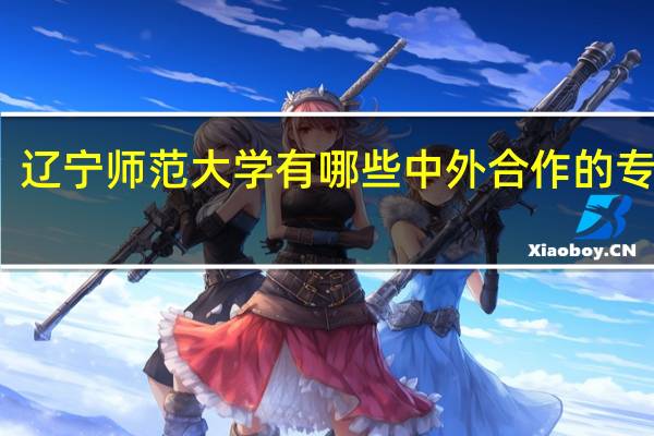 辽宁师范大学有哪些中外合作的专业啊