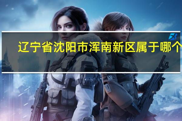 辽宁省沈阳市浑南新区属于哪个区