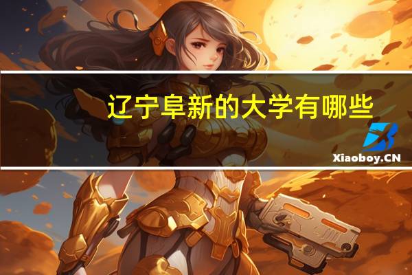 辽宁阜新的大学有哪些