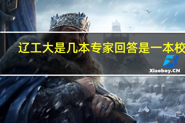辽工大是几本专家回答是一本校吗