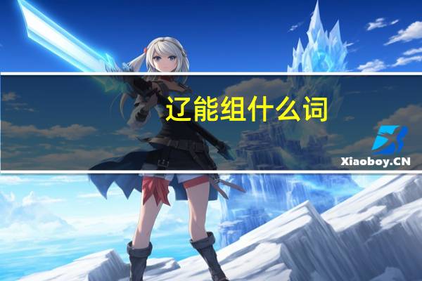 辽能组什么词