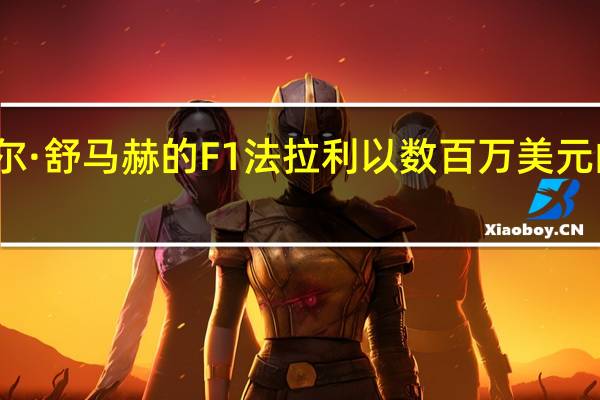 迈克尔·舒马赫的 F1 法拉利以数百万美元的价格拍卖