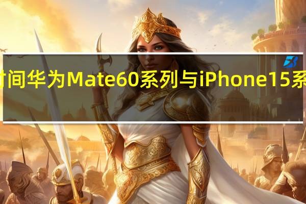 近段时间华为Mate60系列与iPhone15系列同期发布