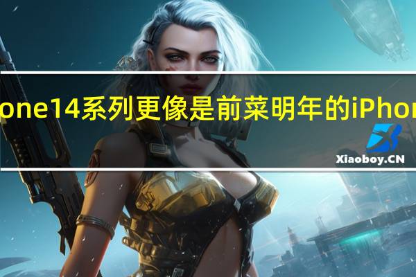 这一代的iPhone14系列更像是前菜明年的iPhone15系列才是主菜