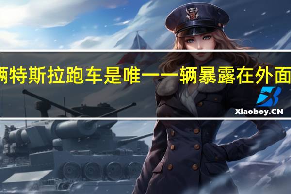 这辆特斯拉跑车是唯一一辆暴露在外面的碳纤维
