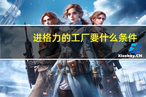 进格力的工厂要什么条件