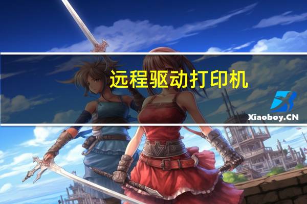 远程驱动打印机（驱动打印机）