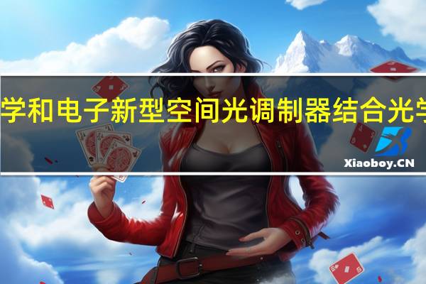 连接光学和电子新型空间光调制器结合光学和电子领域