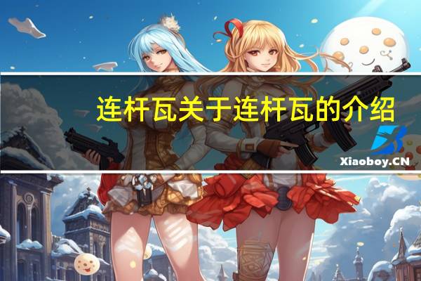 连杆瓦 关于连杆瓦的介绍
