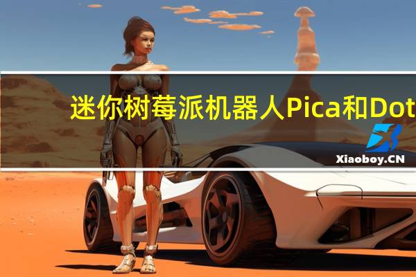 迷你树莓派机器人Pica和Dot