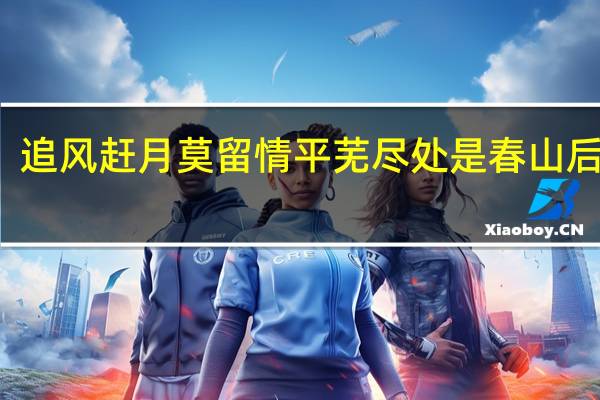 追风赶月莫留情平芜尽处是春山后两句