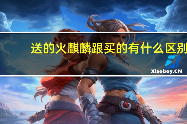 送的火麒麟跟买的有什么区别